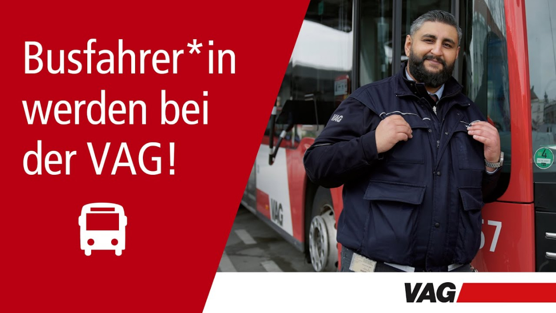 Busfahrer*in werden bei der VAG