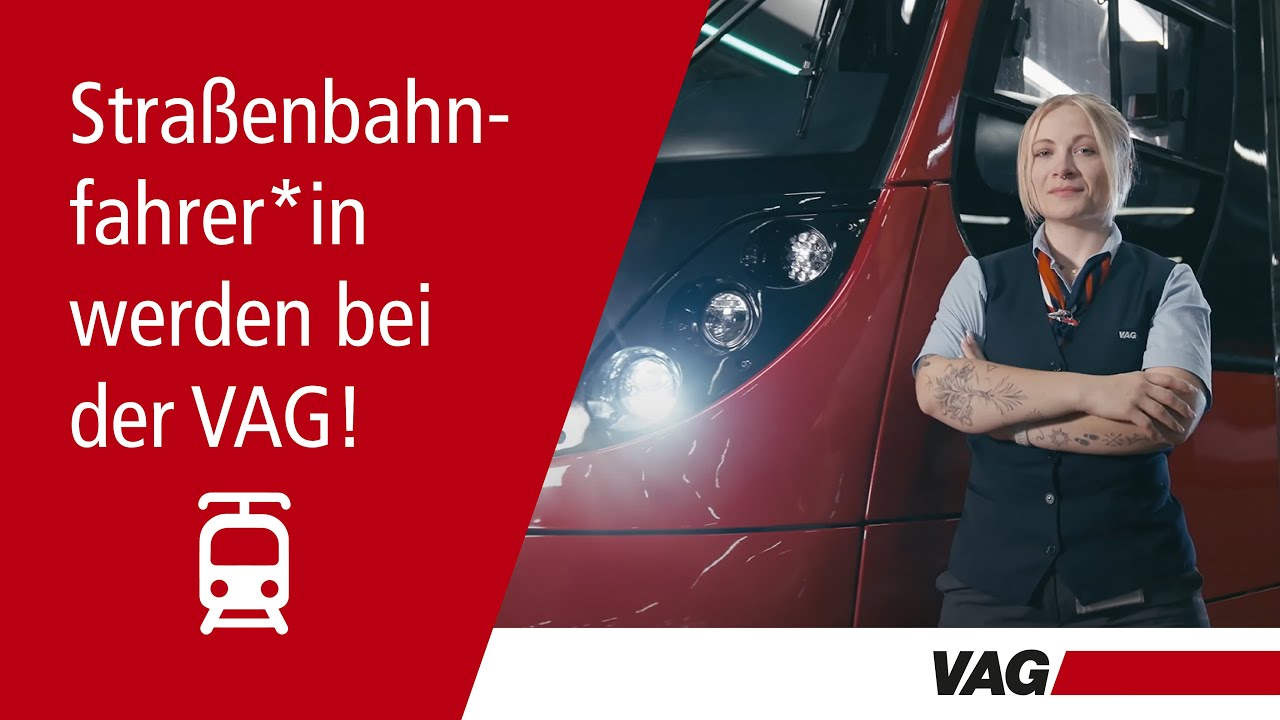 Straßenbahnfahrer (m/w/d) bei der VAG Nürnberg